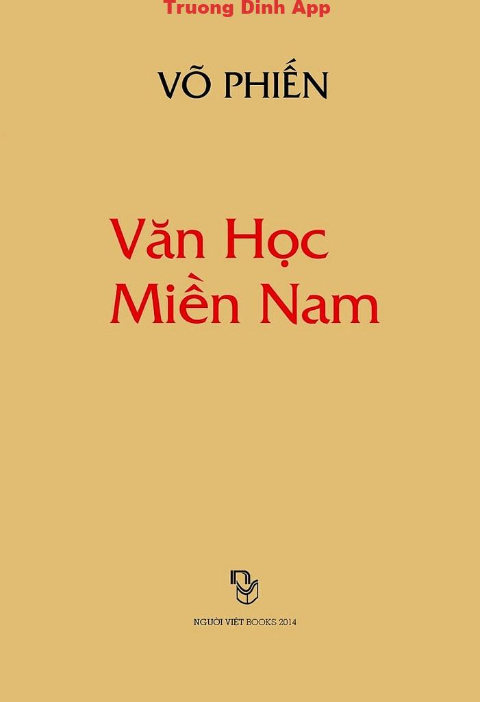 Văn Học Miền Nam – Võ Phiến