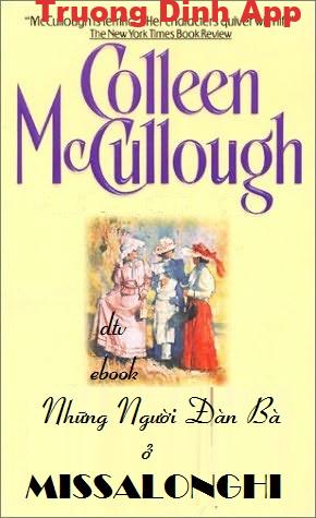 Những Người Đàn Bà ở Missalonghi – Colleen McCullough