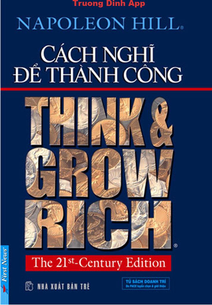 Cách Nghĩ Để Thành Công – Napoleon Hill