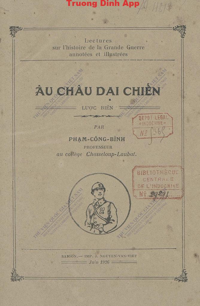 Âu Châu Đại Chiến – Phạm Công Bình