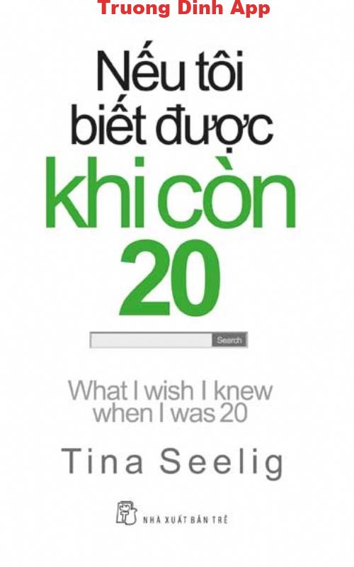 Nếu Tôi Biết Được Khi Còn 20 – Tina Seelig  Sách Nói