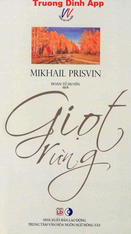 Giọt Rừng – Mikhail Prisvin