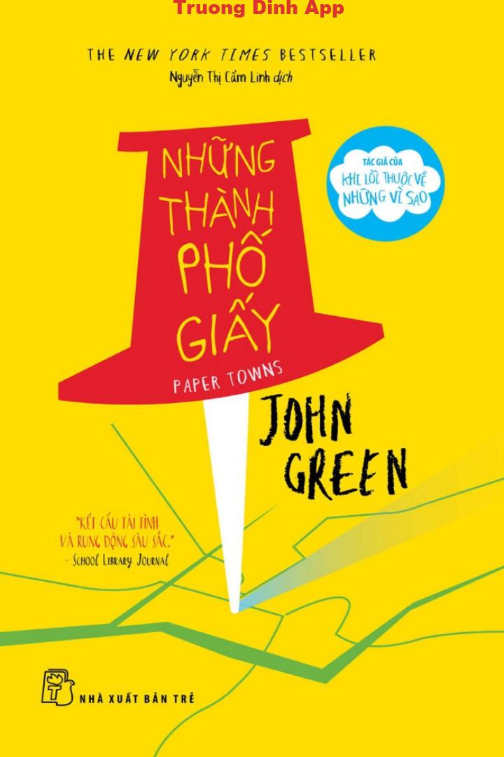 Những Thành Phố Giấy – John Green