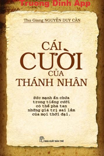 Cái Cười của Thánh nhân – Nguyễn Duy Cần