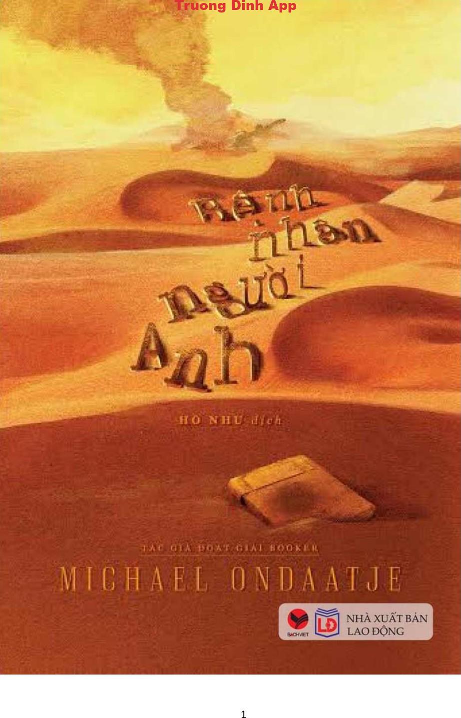 Bệnh Nhân Người Anh – Michael Ondaatje