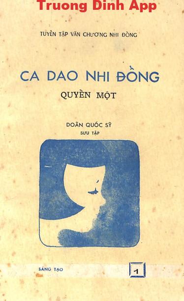 Ca Dao Nhi Đồng – Doãn Quốc Sỹ