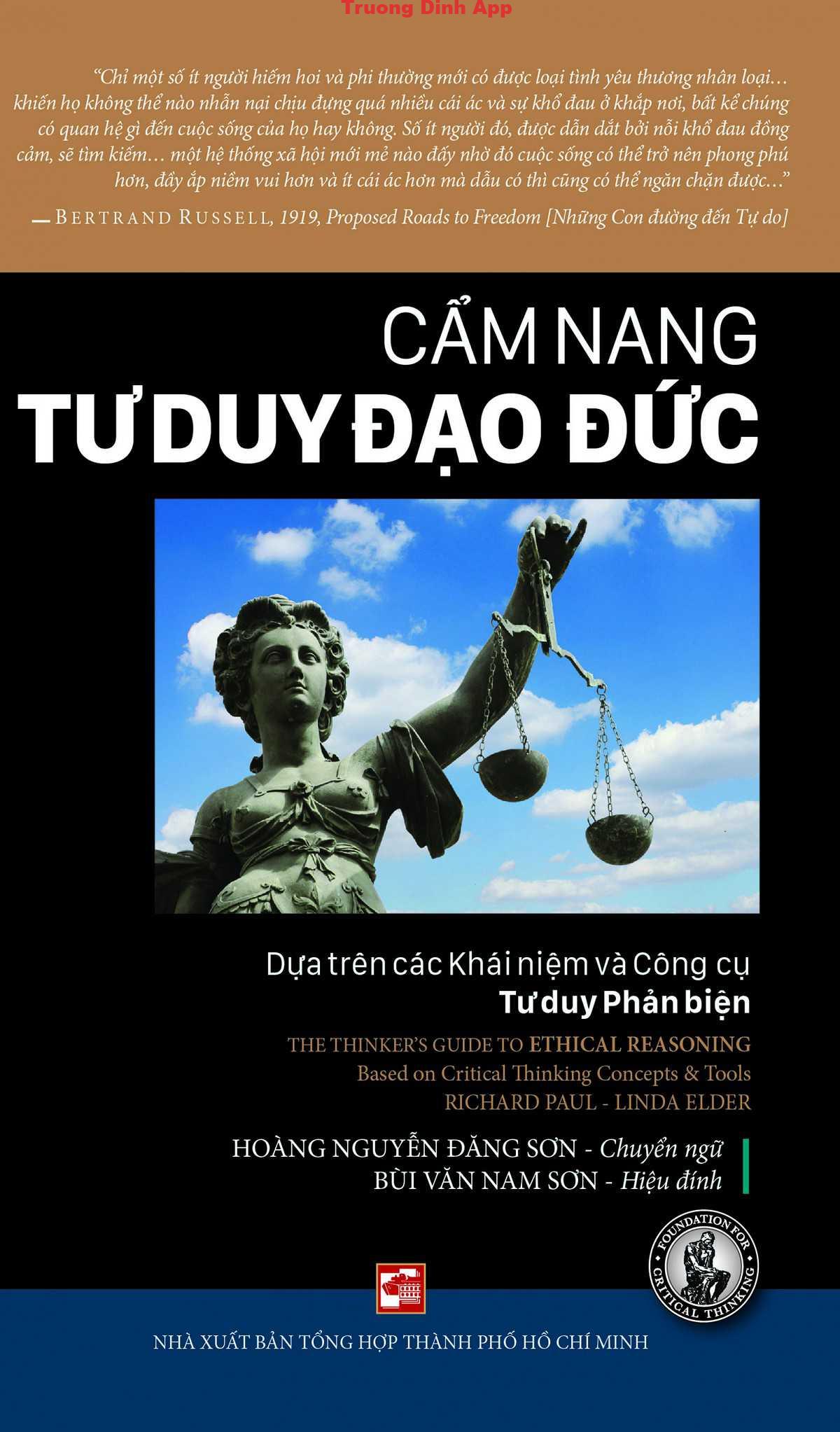 Cẩm Nang Tư Duy Đạo Đức – Richard Paul