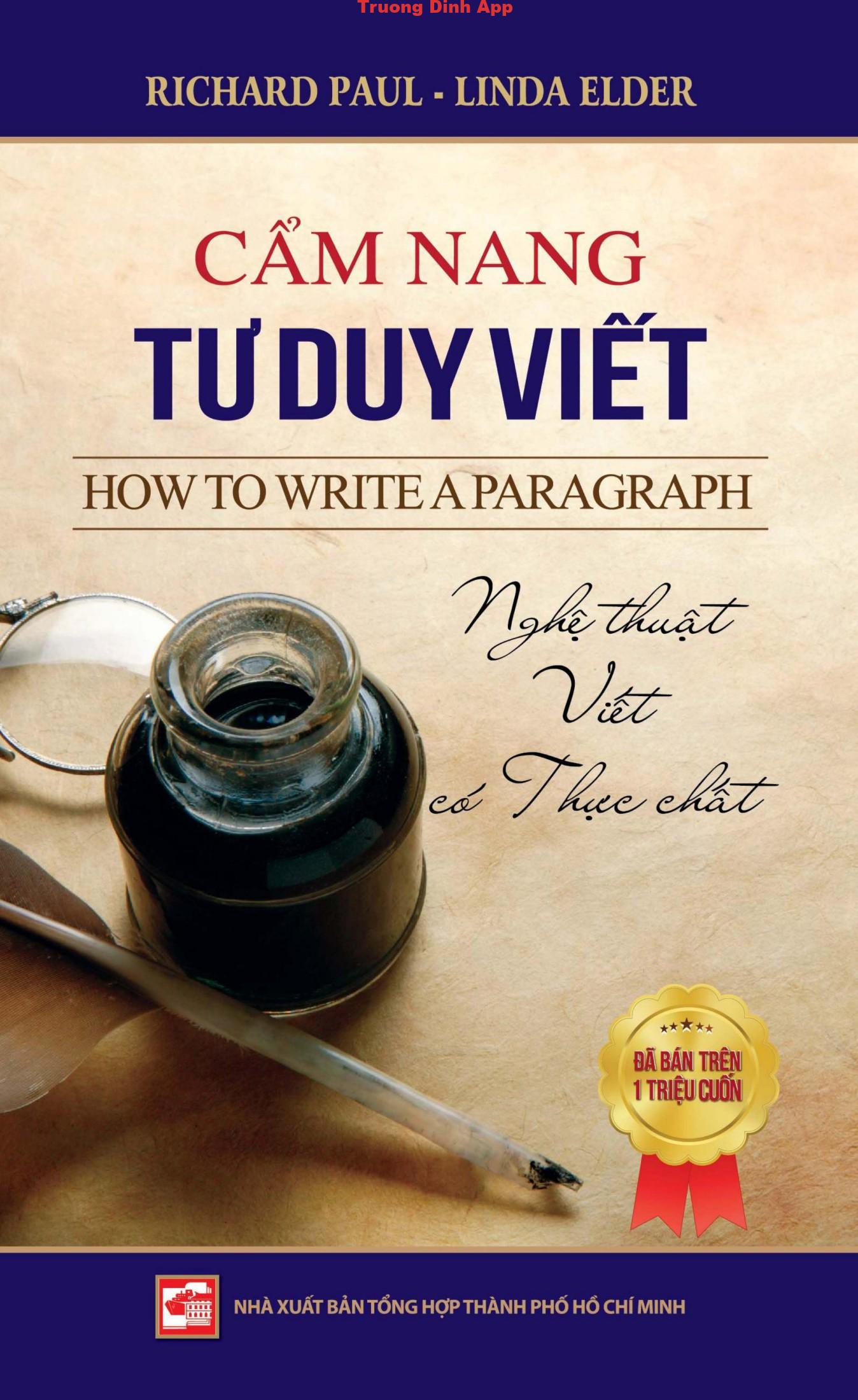 Cẩm Nang Tư Duy Viết – Richard Paul & Linda Elder