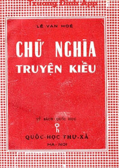 Chữ Nghĩa Truyện Kiều – Vân Hạc Lê Văn Hoè