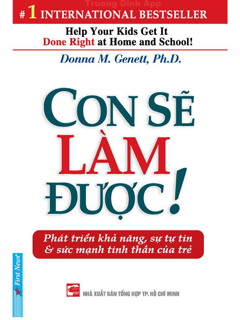 Con Sẽ Làm Được! – Donna M. Genett, Ph.D