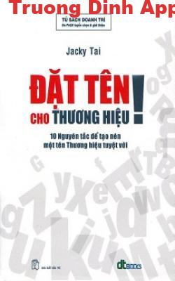 Đặt Tên Cho Thương Hiệu! – Jacky Tai