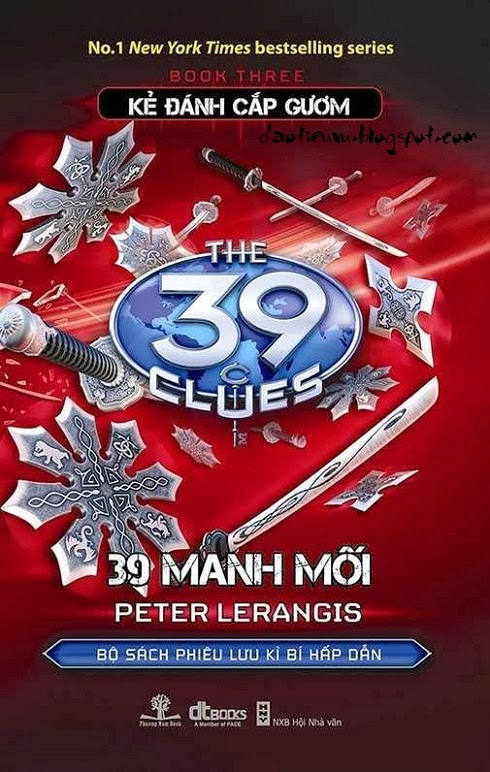 39 Manh Mối tập 3: Kẻ đánh cắp Thanh Gươm – Peter Lerangis