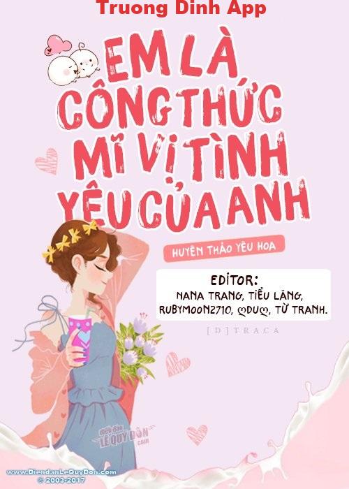 Em Là Công Thức Mĩ Vị Tình Yêu Của Anh – Huyên Huyên Yêu Hoa