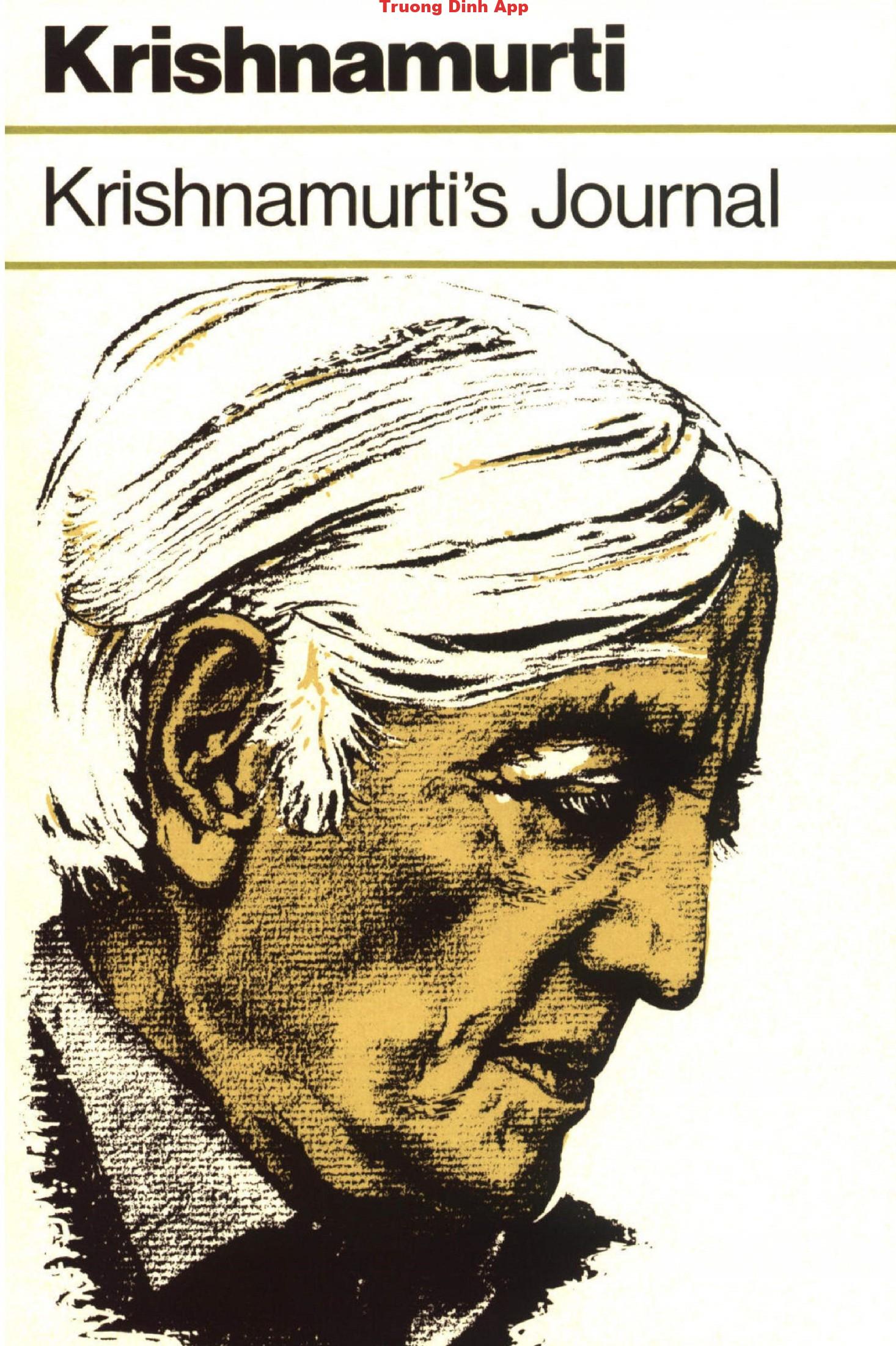 Ghi Chép Của Krishnamurti – Jiddu Krishnamurti