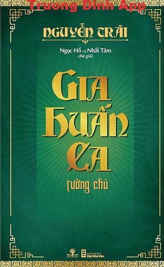 Gia Huấn Ca – Nguyễn Trãi