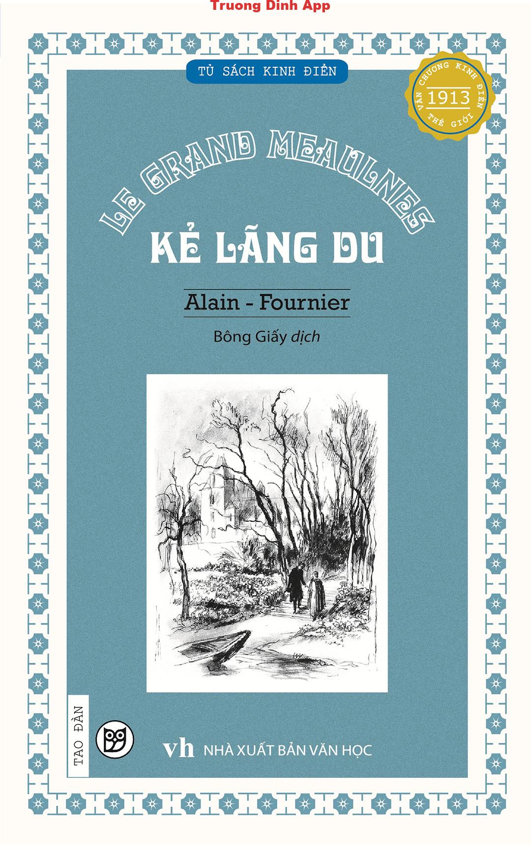 Kẻ Lãng Du – Alain Fournier