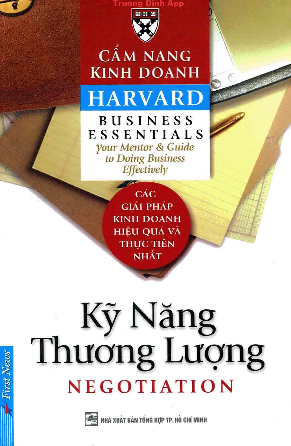 Kỹ Năng Thương Lượng – First News