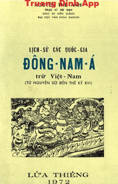 Lịch Sử Các Nước Đông Nam Á trừ Việt Nam