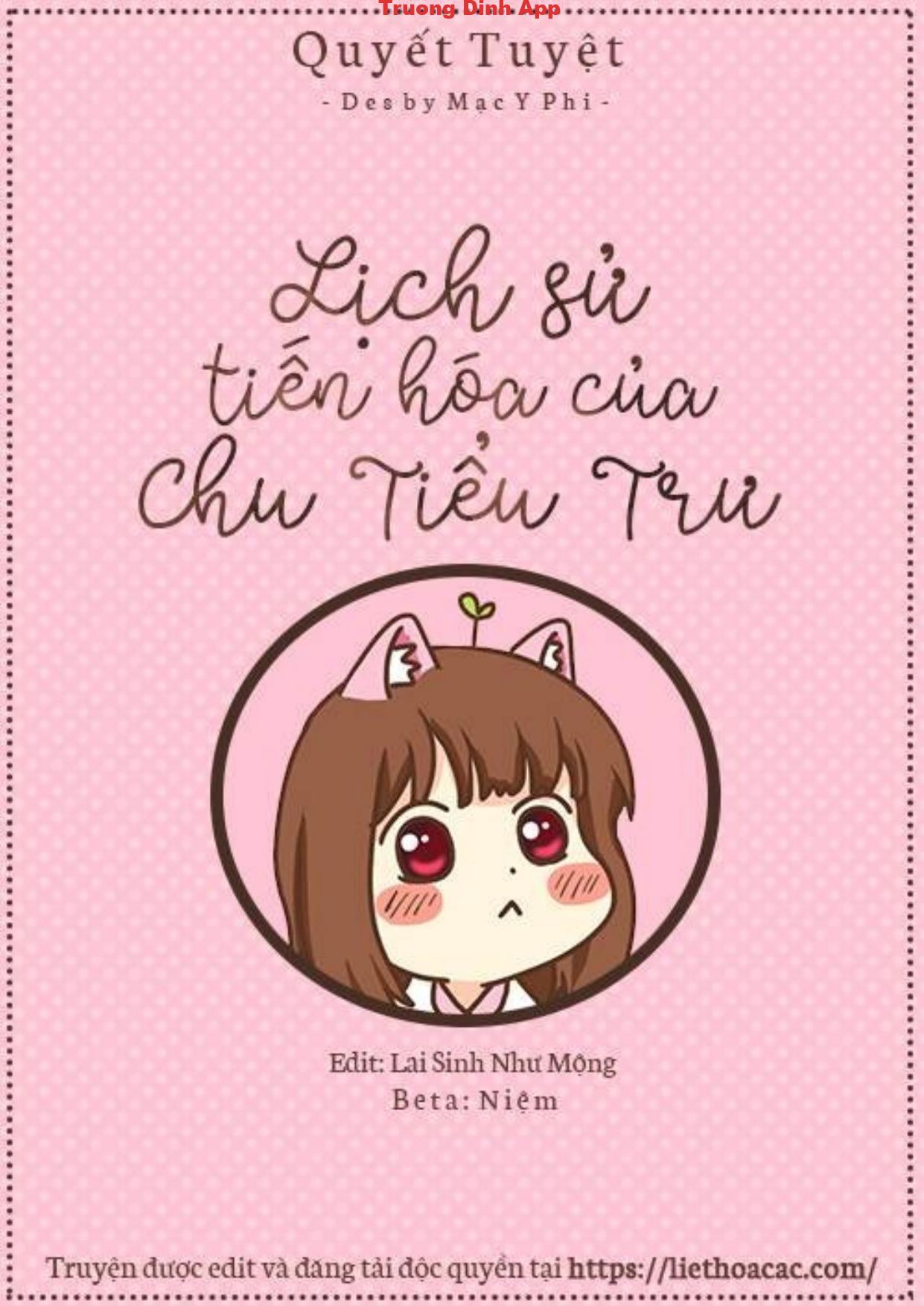 Lịch Sử Tiến Hóa Của Chu Tiểu Trư