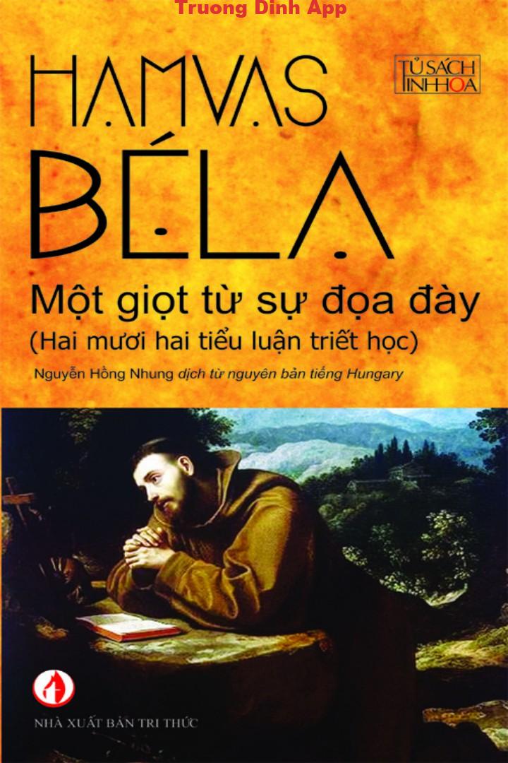 Một Giọt Từ Sự Đọa Đầy – Hamvas Béla