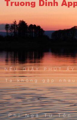 Nếu Giây Phút Ấy Ta Không Gặp Nhau – Phỉ Ngã Tư Tồn