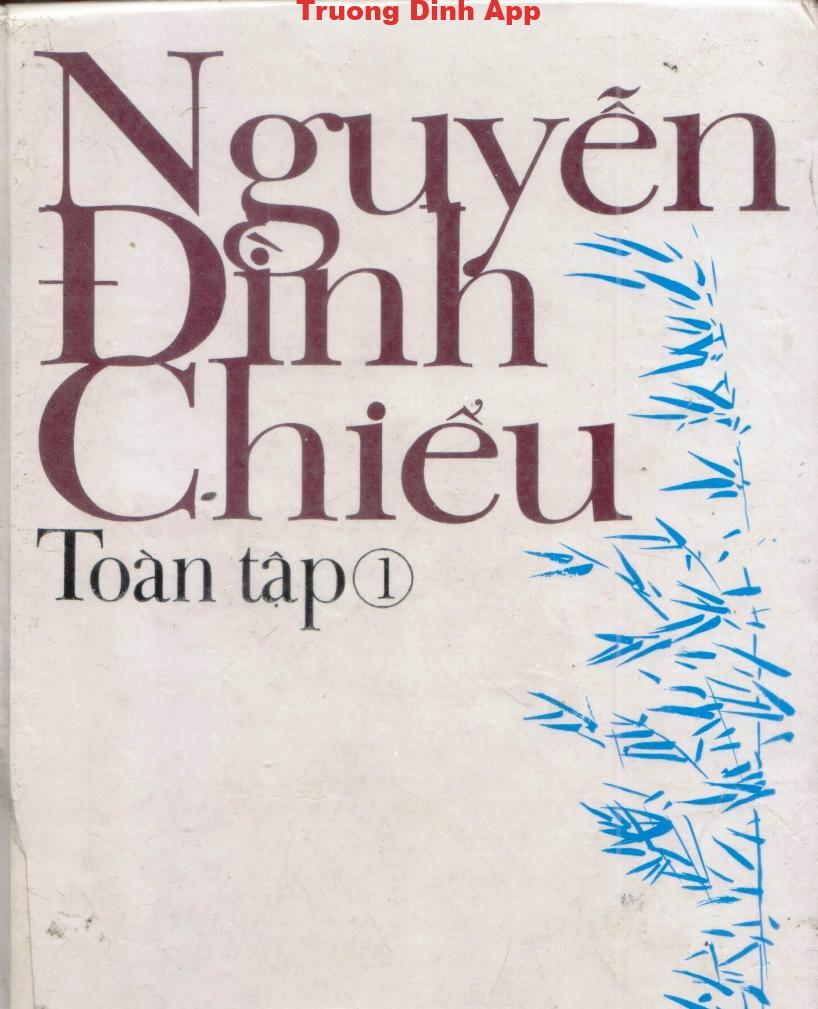 Nguyễn Đình Chiểu Toàn Tập – Nguyễn Đình Chiểu