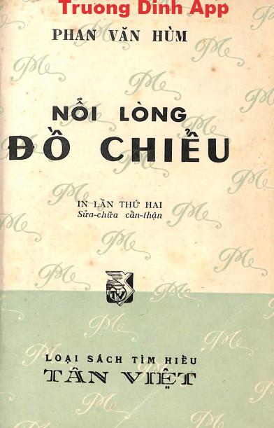 Nỗi Lòng Đồ Chiểu – Phan Văn Hùm