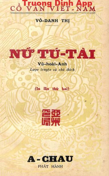 Nữ Tú Tài – Vũ Hoài Anh