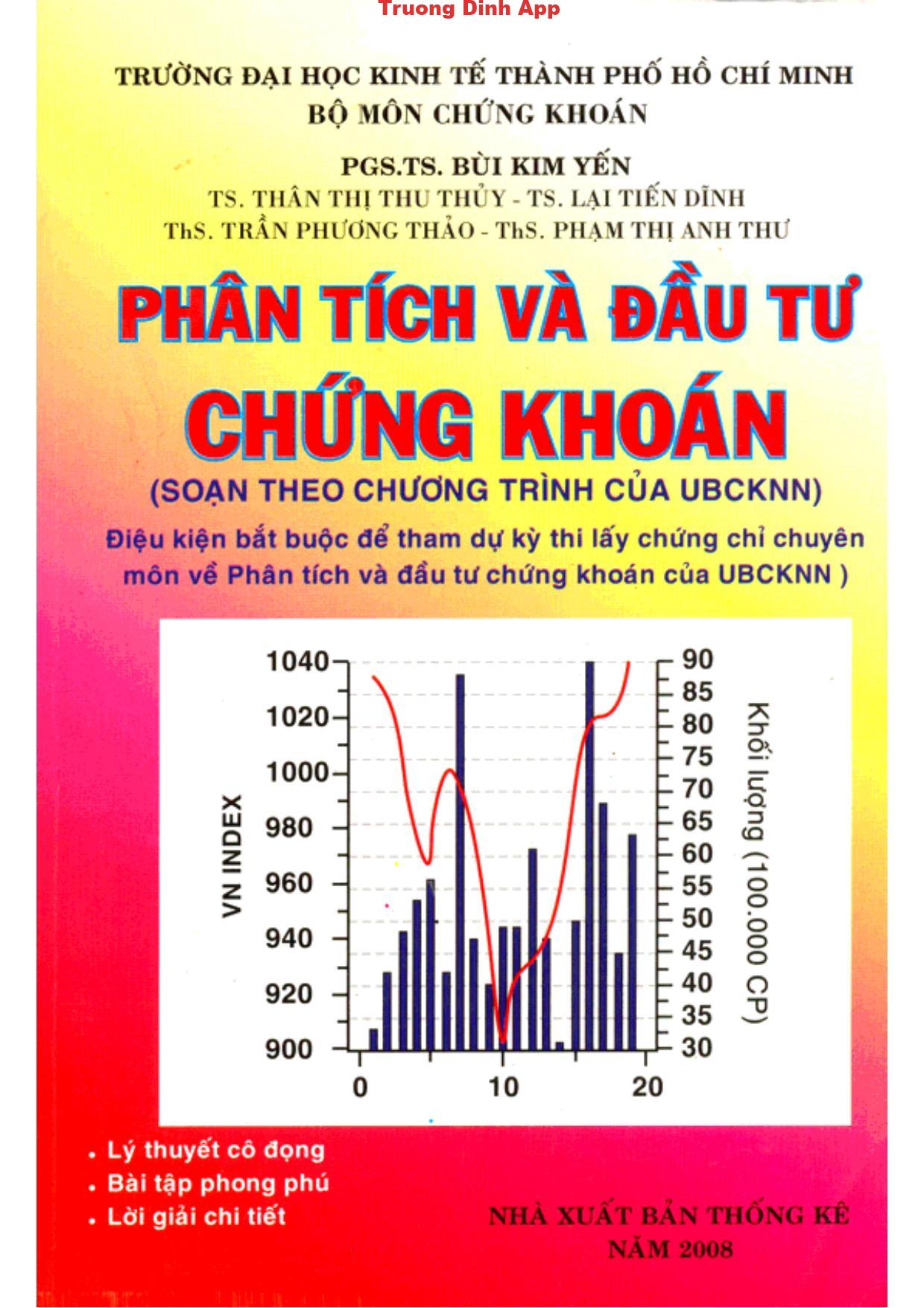 Phân Tích Và Đầu Tư Chứng Khoán