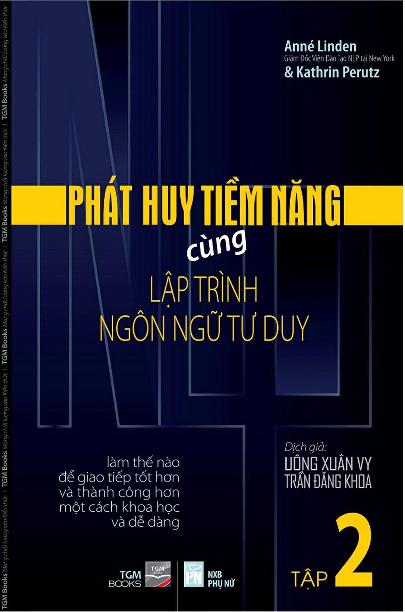 Phát Huy Tiềm Năng Cùng NLP – Lập Trình Ngôn Ngữ Tư Duy – Tập 2