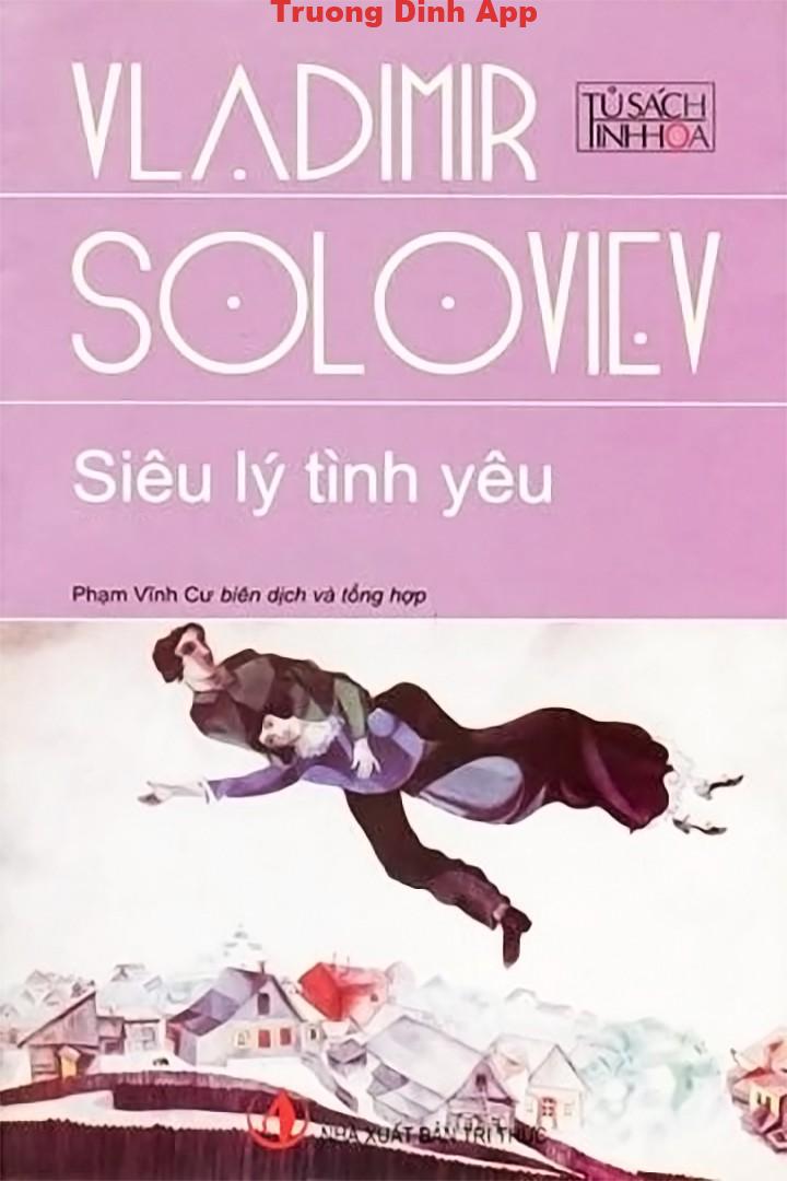 Siêu Lý Tình Yêu – Vladimir Soloviev