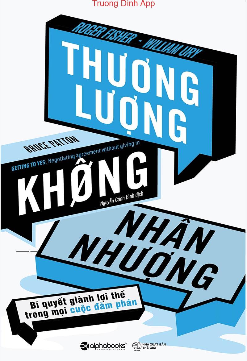 Thương Lượng Không Nhân Nhượng