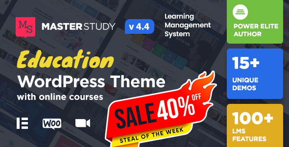 Hướng dẫn cách cài đặt và sử dụng Masterstudy – Education WordPress Theme