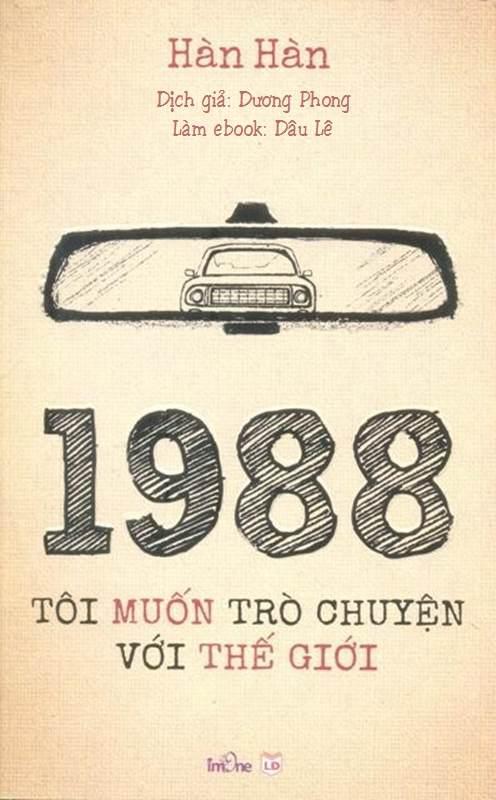 Ebook 1988 Tôi Muốn Trò Chuyện Với Thế Giới PDF EPUB AZW3 MOBI