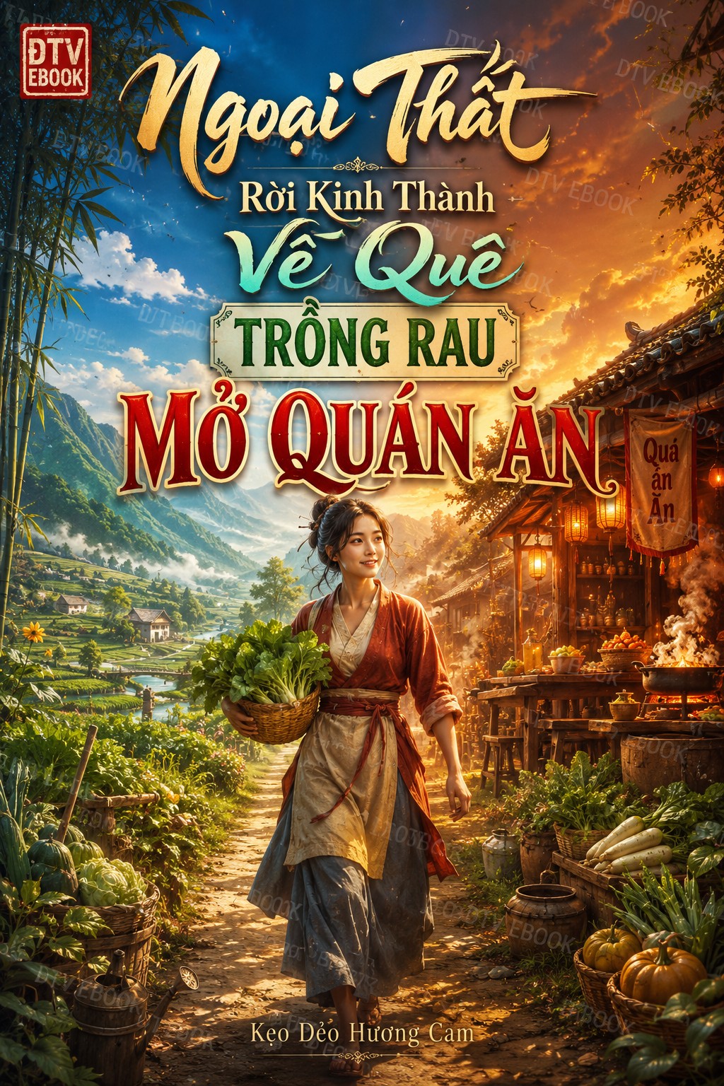 Ebook Ngoại Thất Rời Kinh Thành, Về Quê Trồng Rau Mở Quán Ăn PDF EPUB AZW3 MOBI