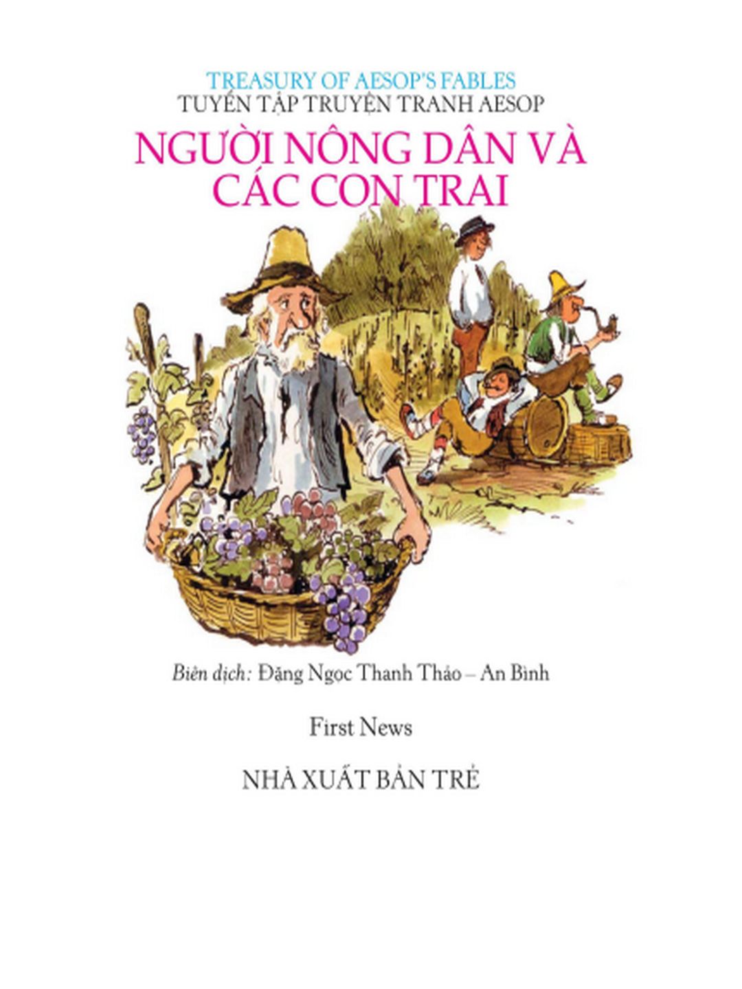 Người Nông Dân Và Các Con Trai - Tuyển Tập Truyện Tranh Aesop