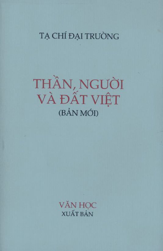 Thần, Người Và Đất Việt