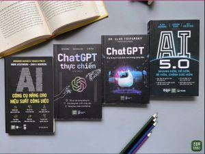 Combo 4 cuốn Ebook Kỹ năng sử dụng AI.