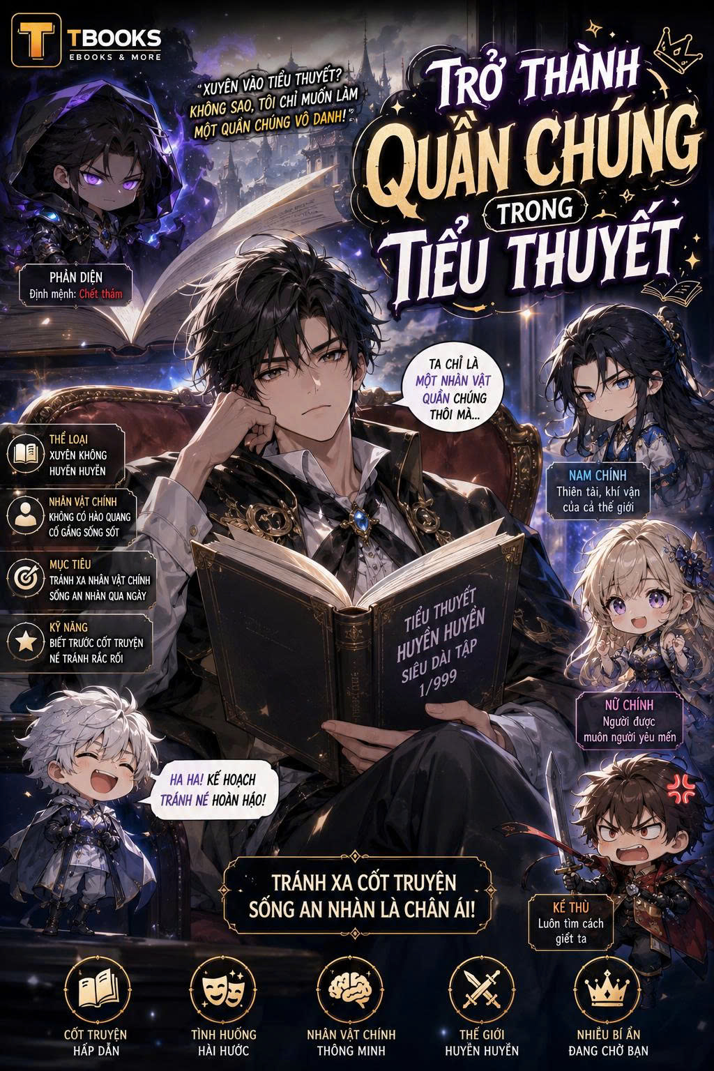 📘🔥 Download Truyện Tranh Trở Thành Quần Chúng Trong Tiểu Thuyết CBZ